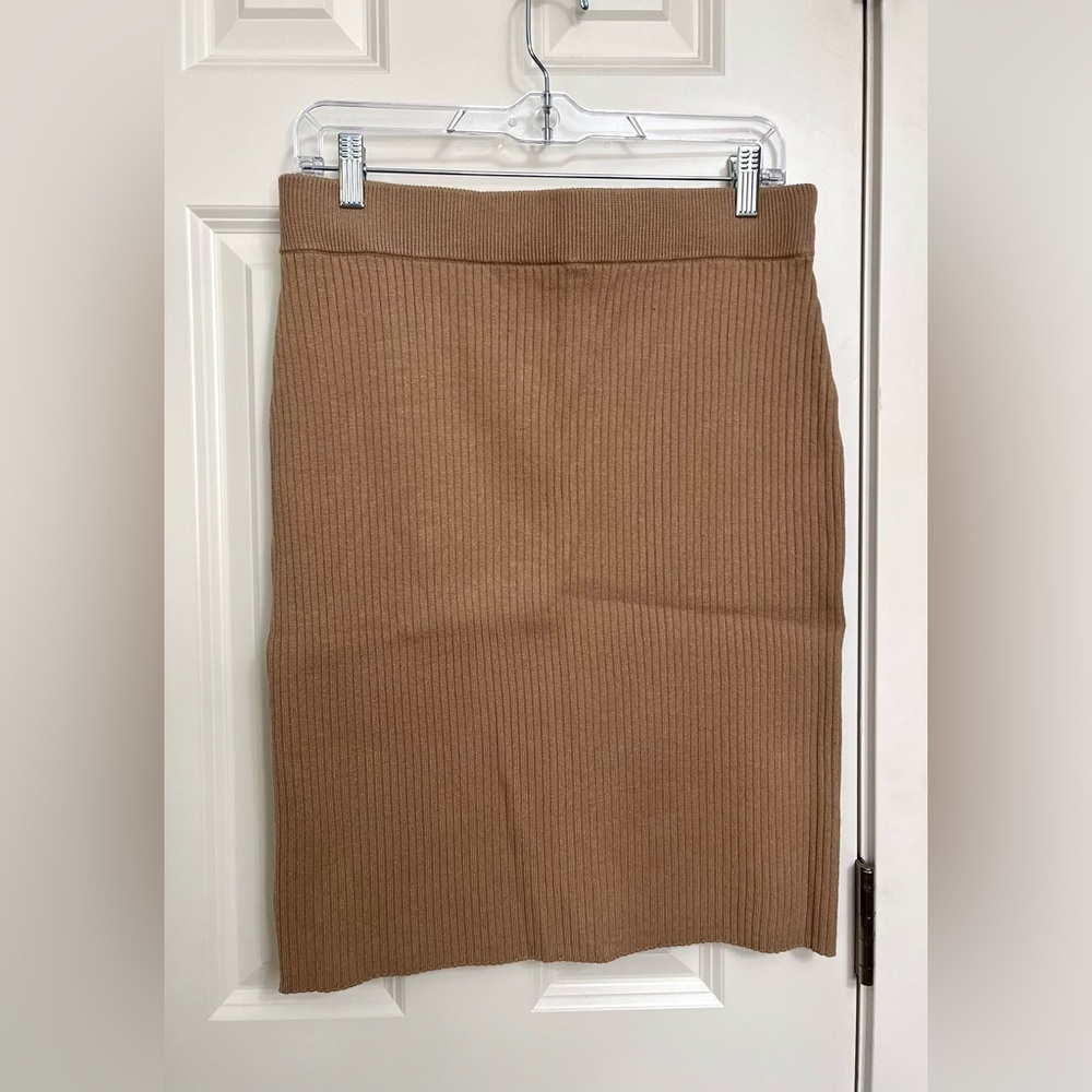 Stitches & Stripes Ribbed Knit Pencil Skirt NWOT